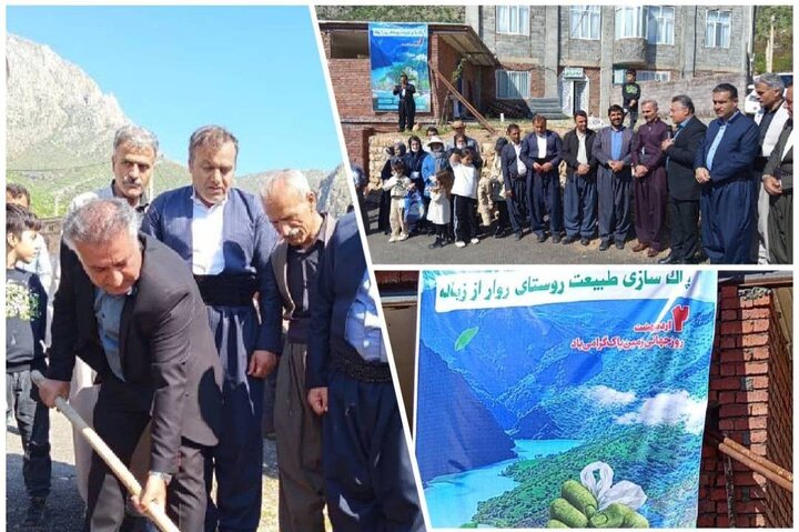 پاکسازی و نهالکاری در منطقه شاهو و کوسالان همزمان با هفته زمین پاک