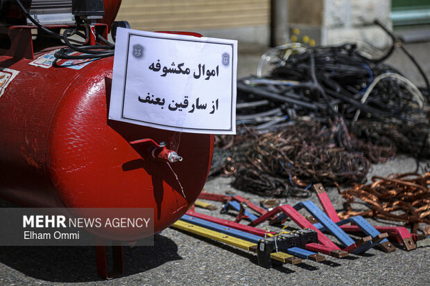 پلیس اصفهان ۱۷ فقره سرقت را در یک شبانهروز کشف کرد