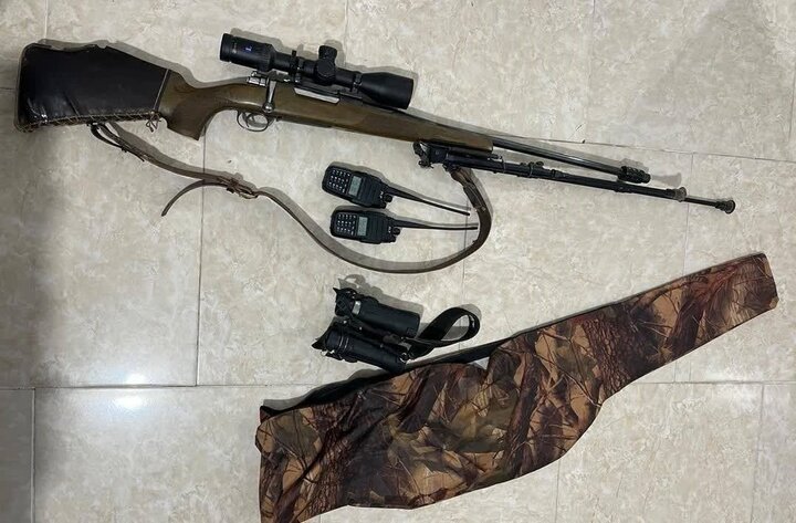 ۲ قبضه سلاح شکاری از شکارچیان غیرمجاز در مازندران کشف شد