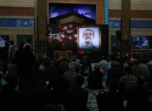مروری بر مراسم یادبود شهید لاریجانی در صدا و سیما