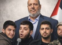 نماهنگی از شهادت چهار فرزند خلیل الحیه