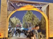 یک عصر اردیبهشتی با خانواده شهدا در قطعه 42