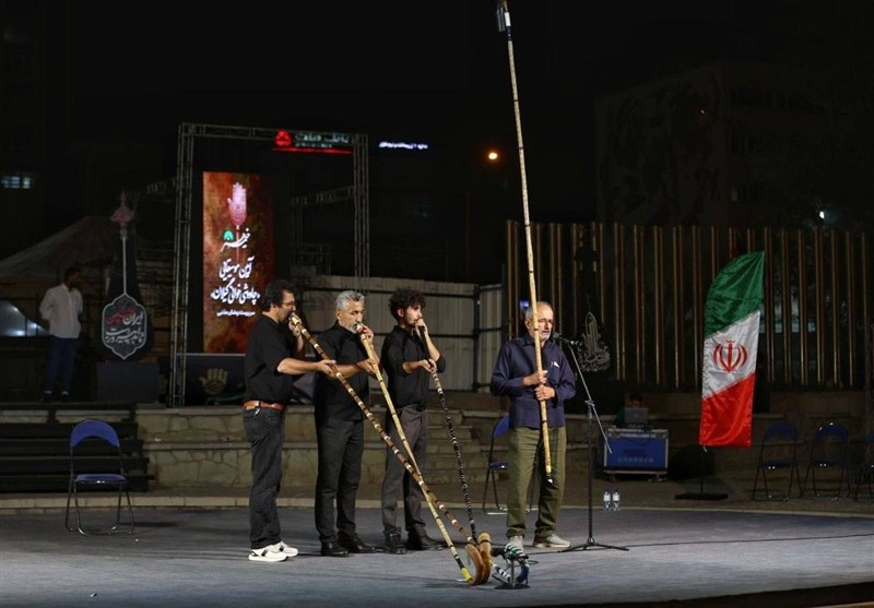 اوج‌گیری “خیمه هنر” با آواز علی ایلمان و تعزیه “مسلم”