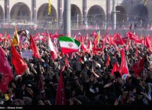 آمدیم با مشت‌های گره‌کرده برای ادامه راهت ای امام شهید
