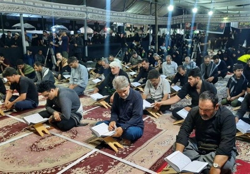 محافل قرآنی کاروان امام رضا(ع) در نجف آغاز شد