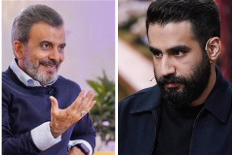 شهیدیفرد و مداح معروف در اپیزود «بیچهرگان» سریال جنگی